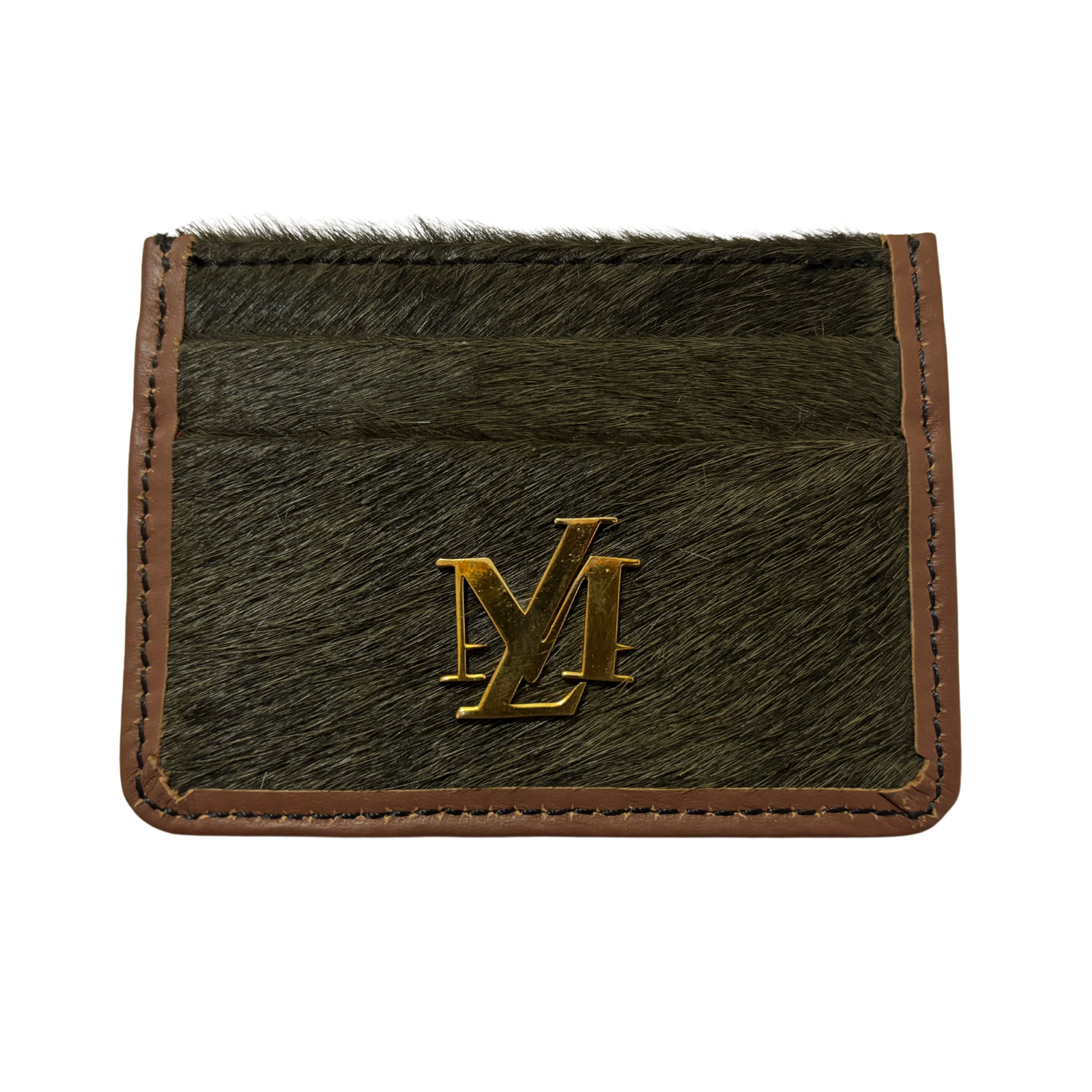 Green Hairon Card Holder