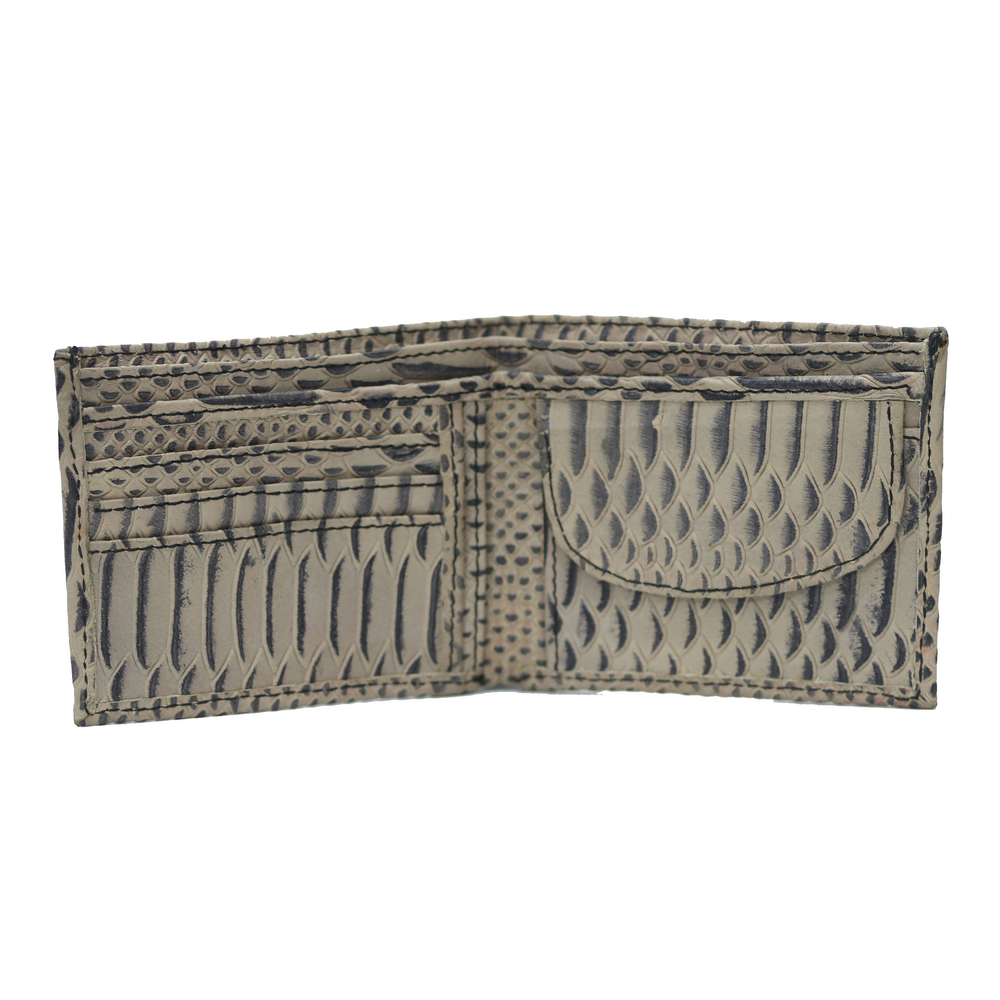 Cobra Bi-Fold Beige with Black Wallet