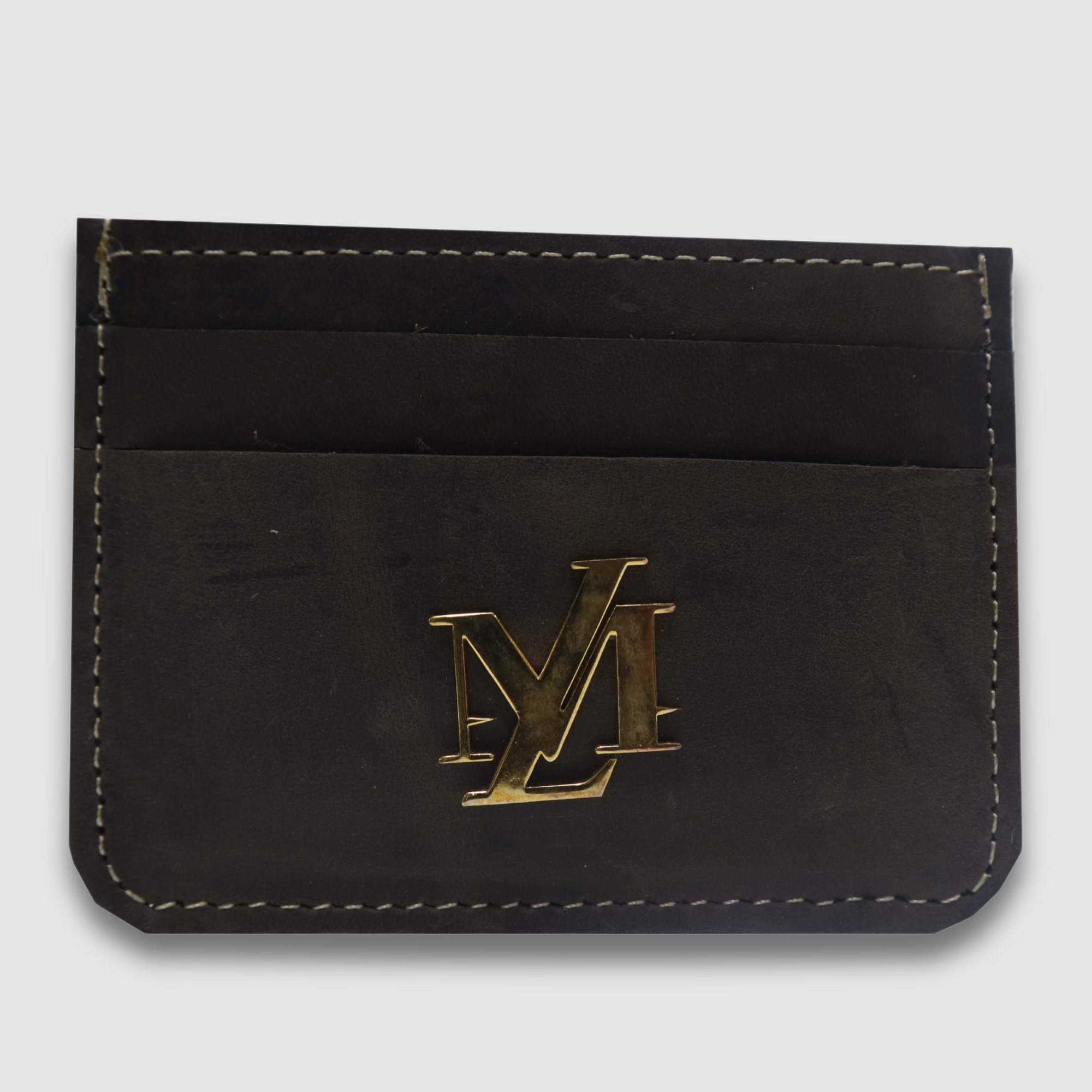 Olive Green Pullup Card Holder
