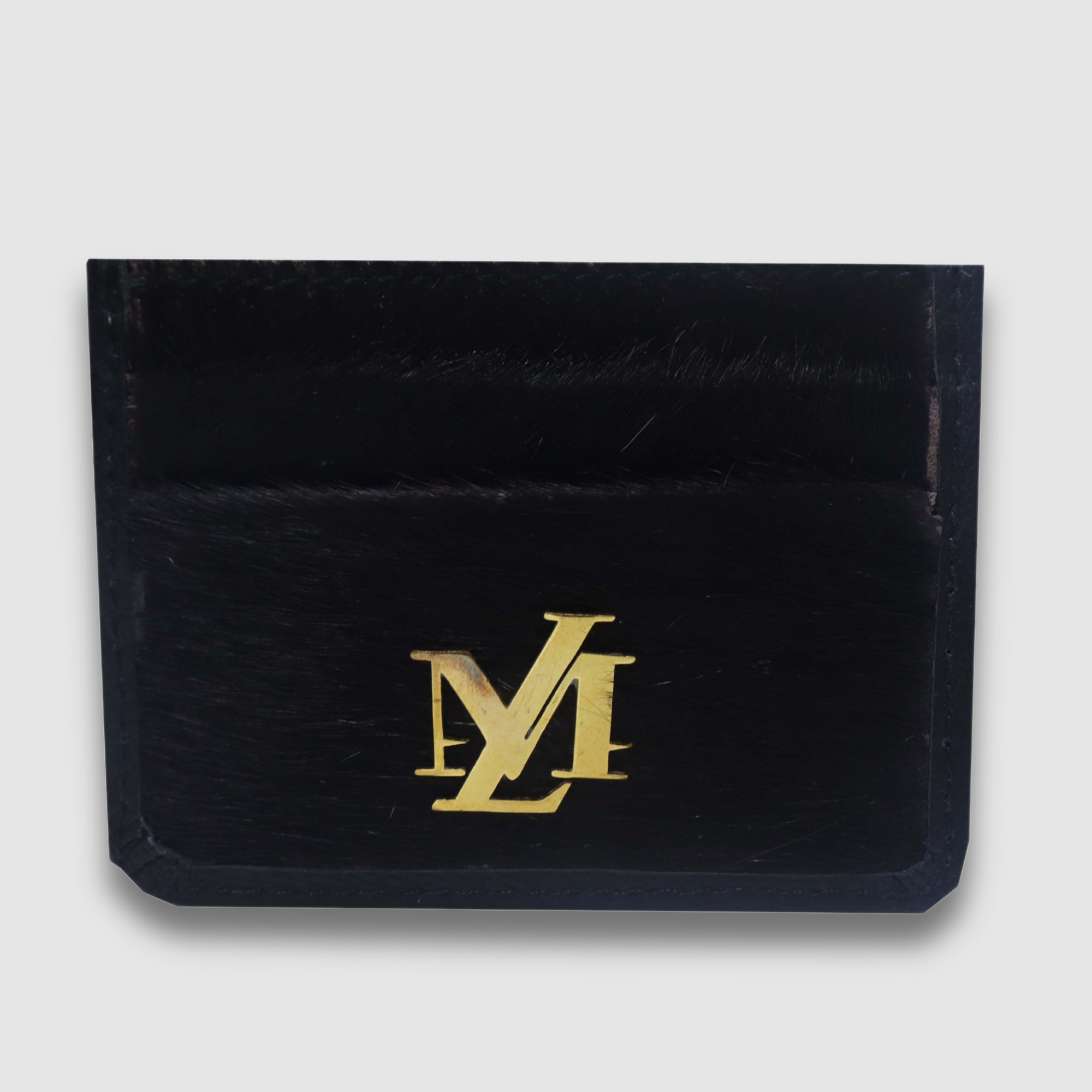 Black Hairon Card Holder