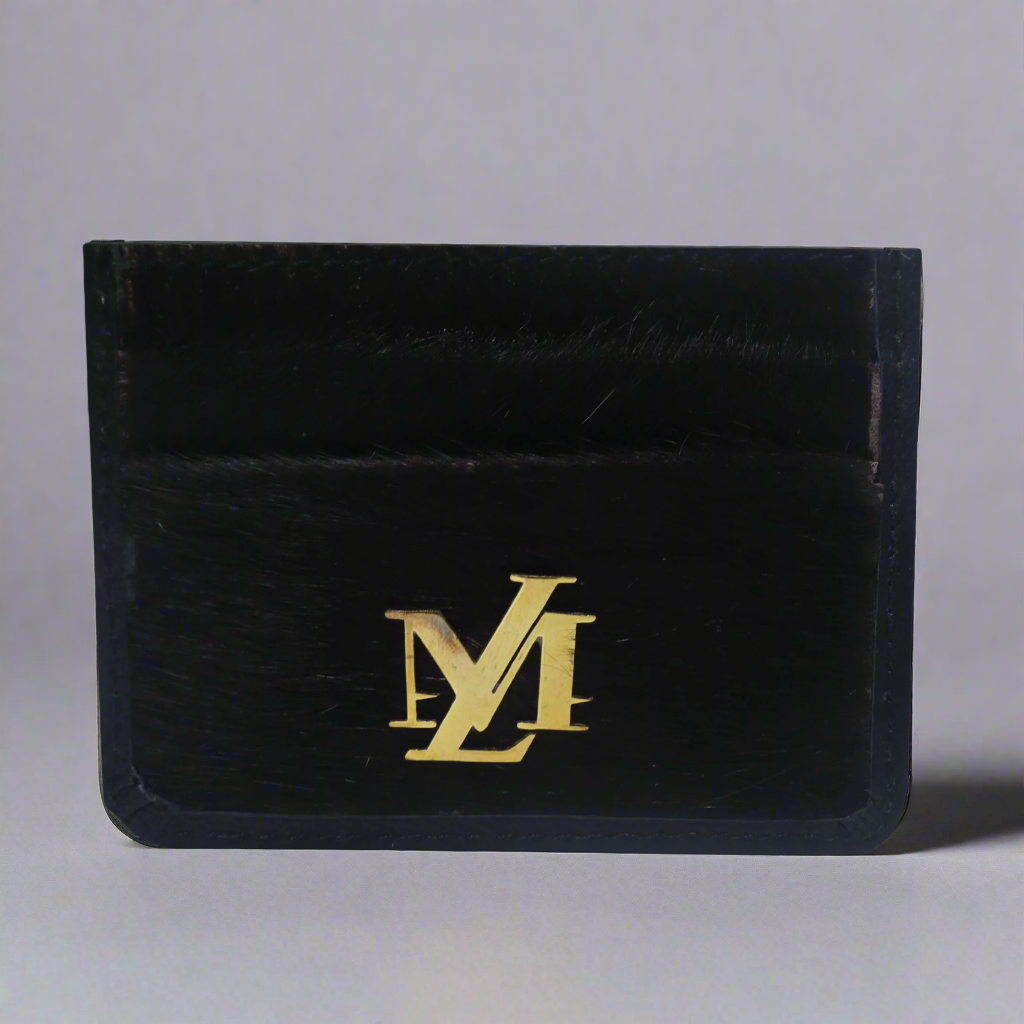 Black Hairon Card Holder