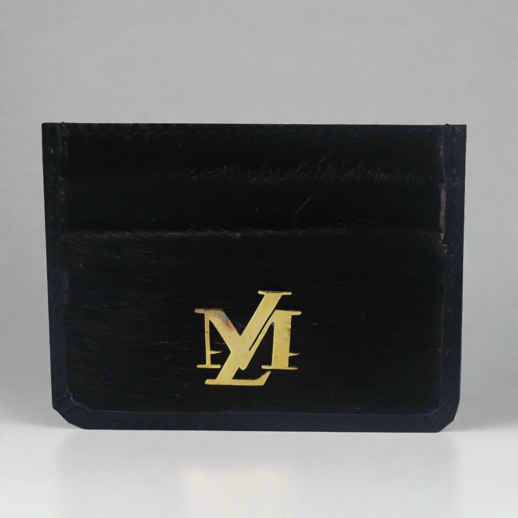 Black Hairon Card Holder