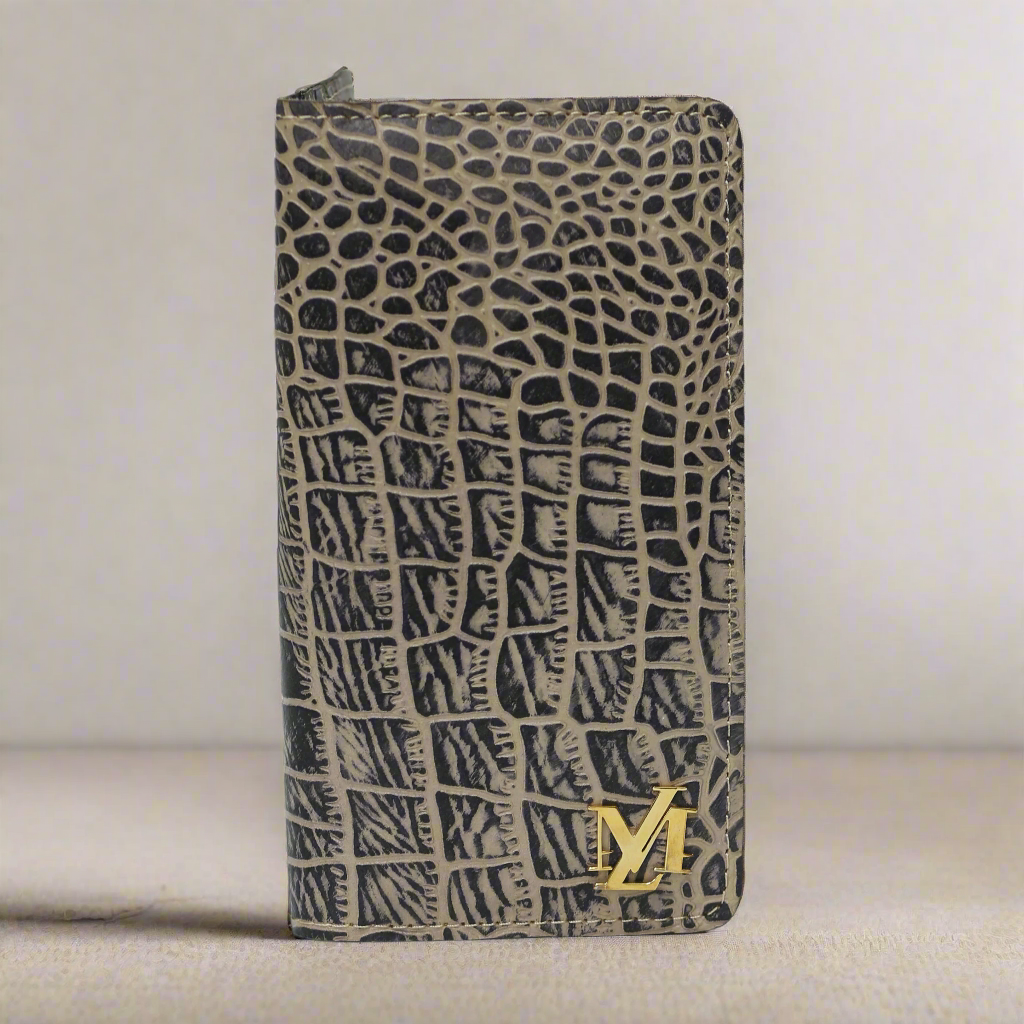 Zipper long wallet