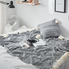 Knitted Ball Sofa Cover Blanket Tassel Blanket