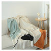 Cotton Knitted Tassel Sofa Blanket