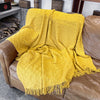 Style Tassel Lunch Break Blanket