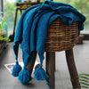 Knitted Blanket Bed end Nordic