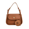 Retro Crossbody Color Saddle Bag