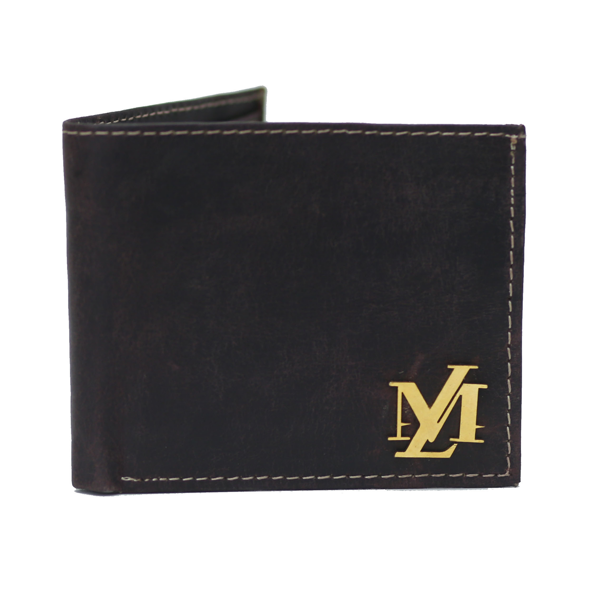 Mat Red Waxed Pullup Wallet
