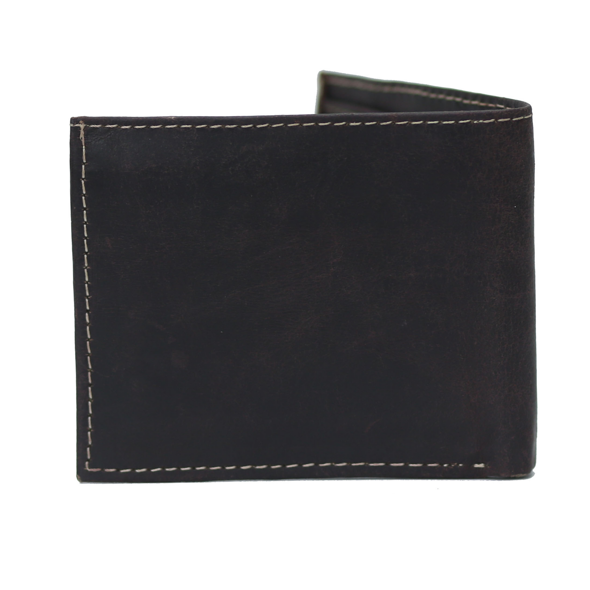 Mat Red Waxed Pullup Wallet
