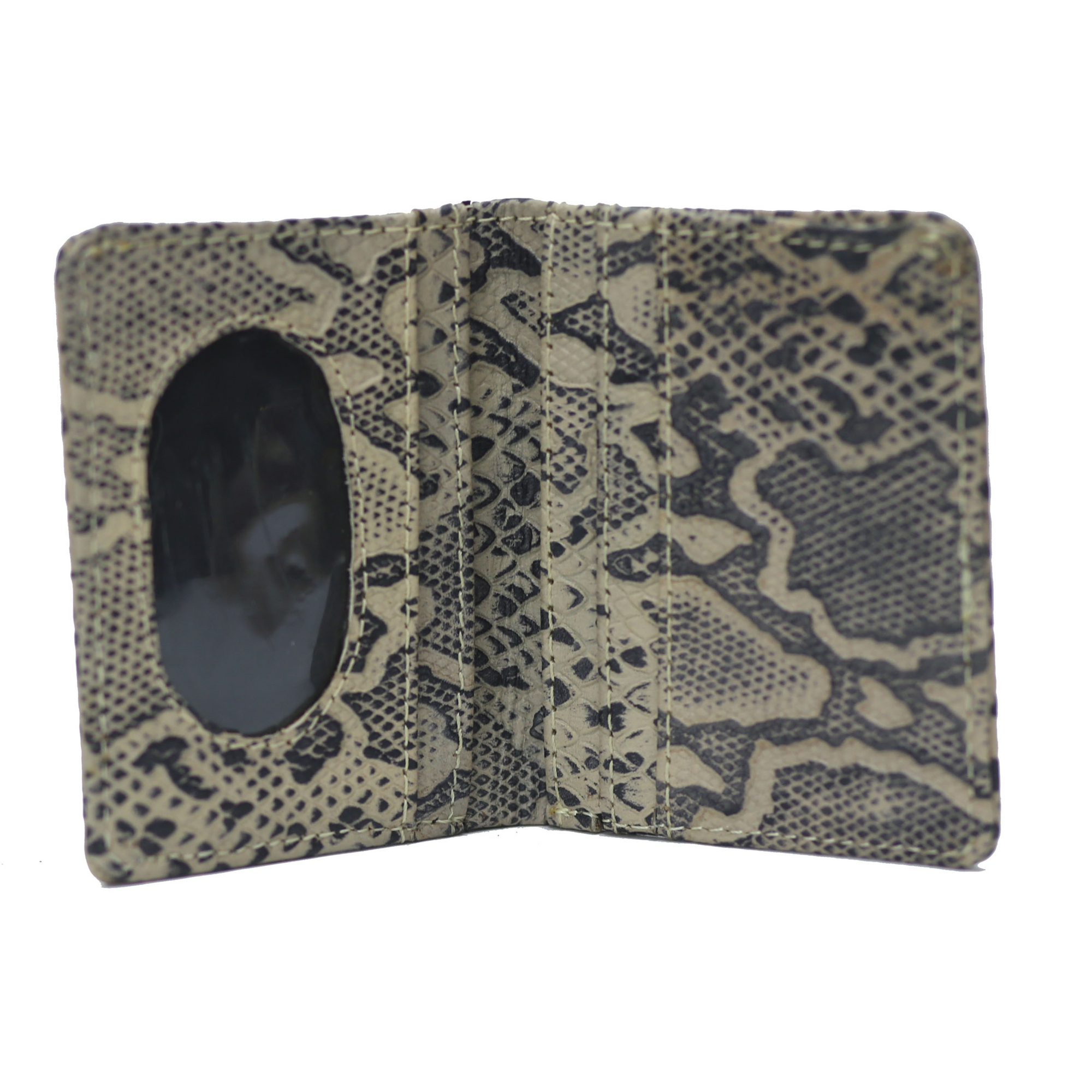 Beige and Black Waxed Python