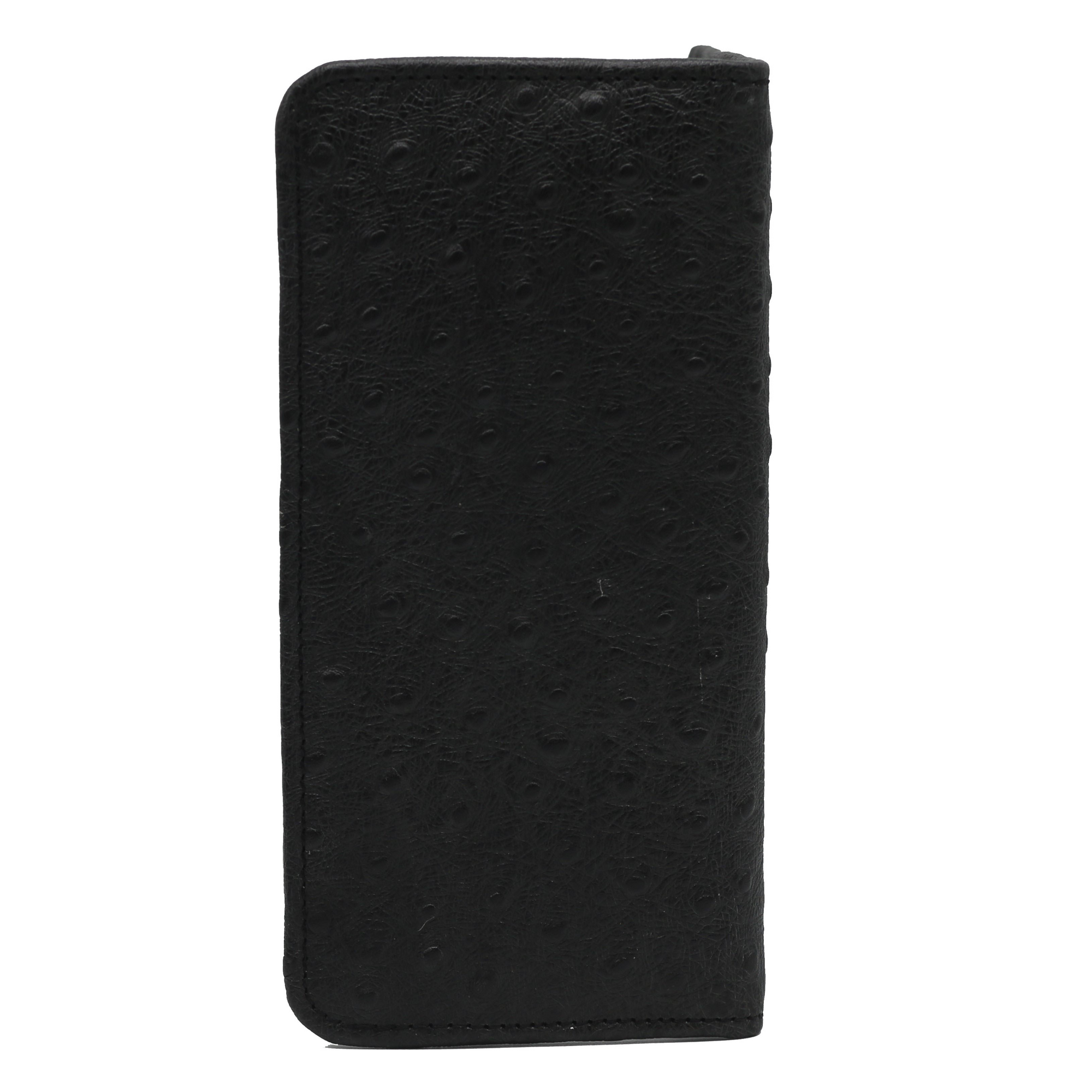Black Waxed Ostrich