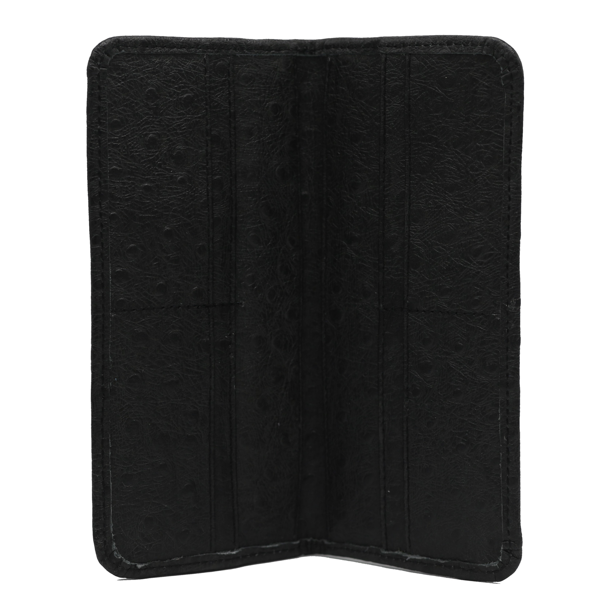 Black Waxed Ostrich