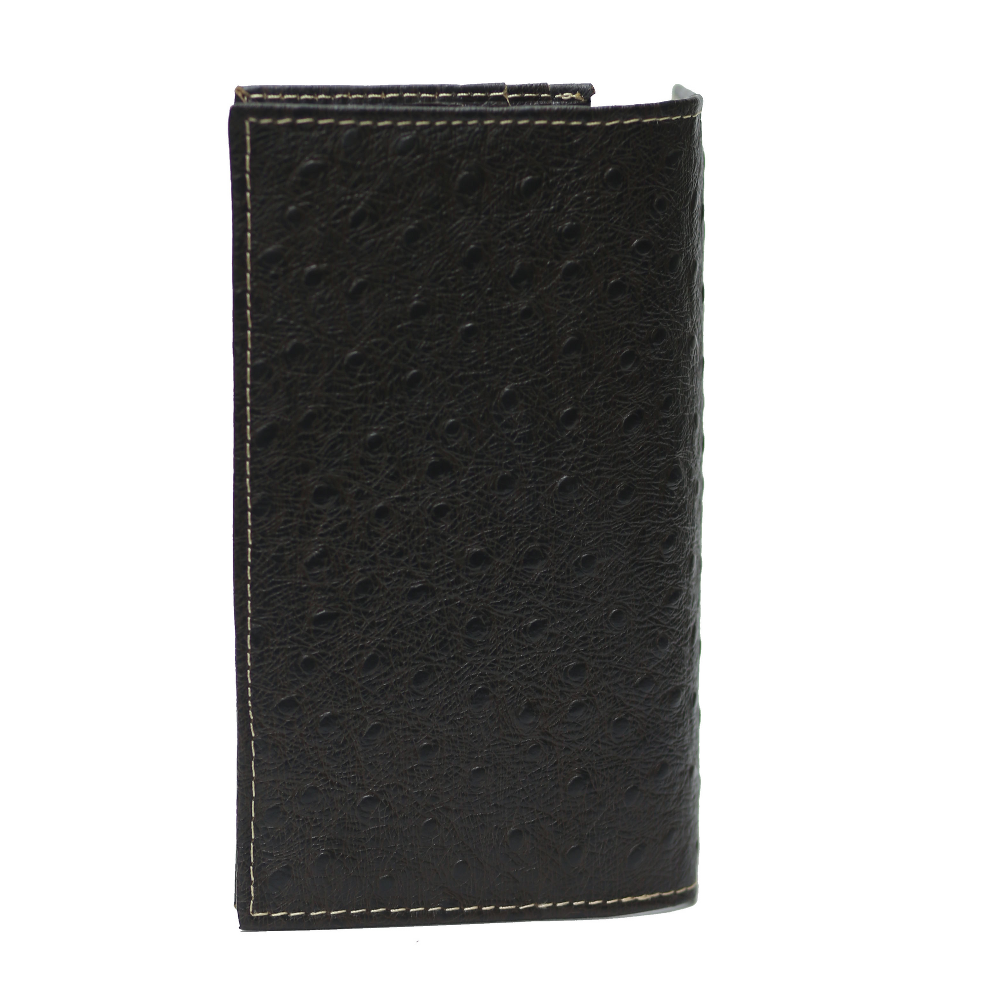 Black dots leather Waxed Wallet