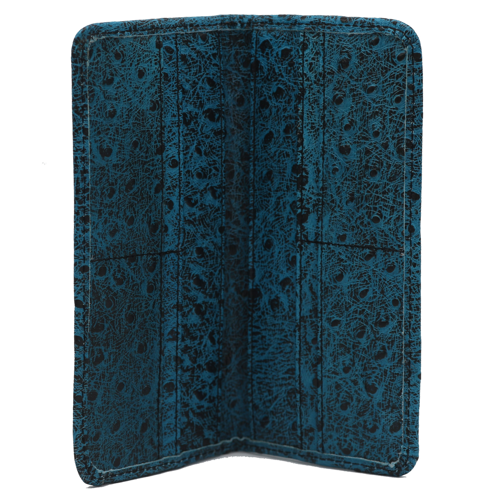 Blue & Black Waxed Crocodile