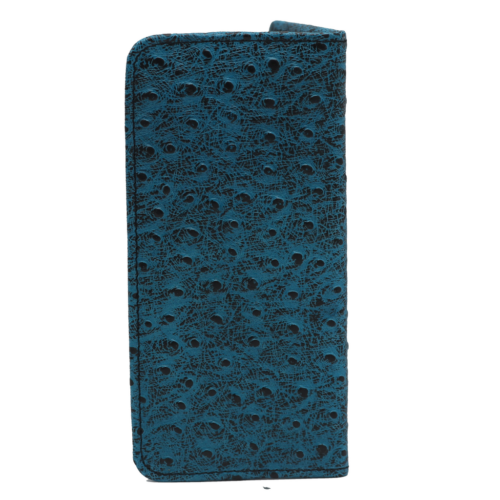 Blue & Black Waxed Crocodile