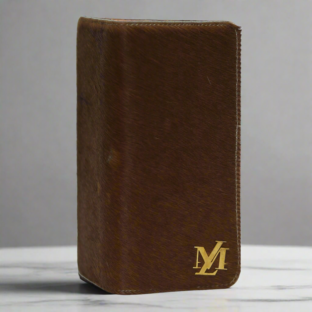 Brown HAIR-ON WALLET
