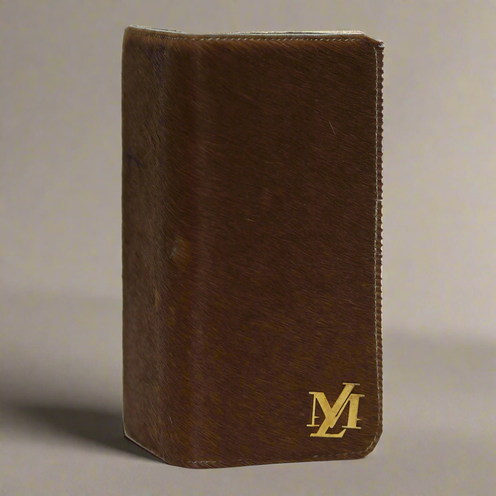 Brown HAIR-ON WALLET