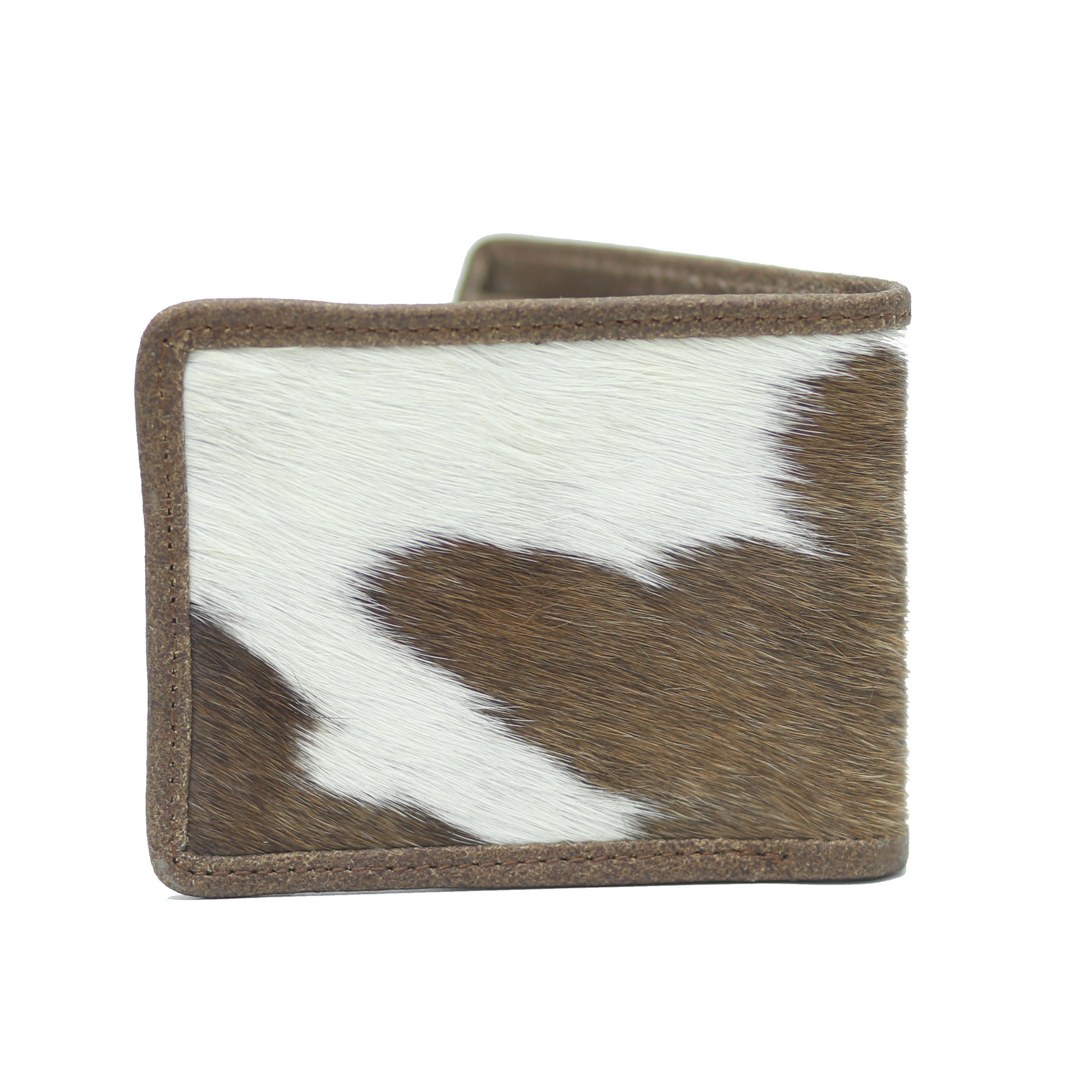 Brown White Wallet