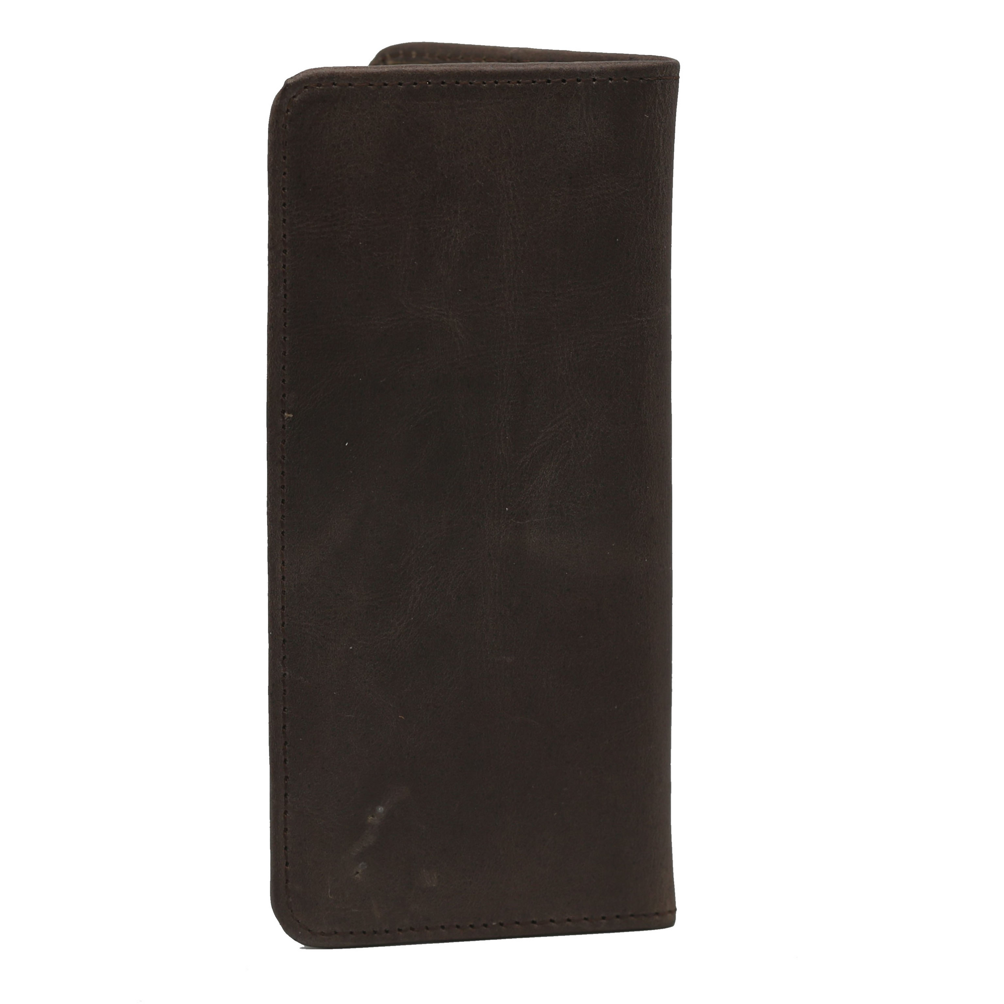 Chocolate Brown Waxed Wallet