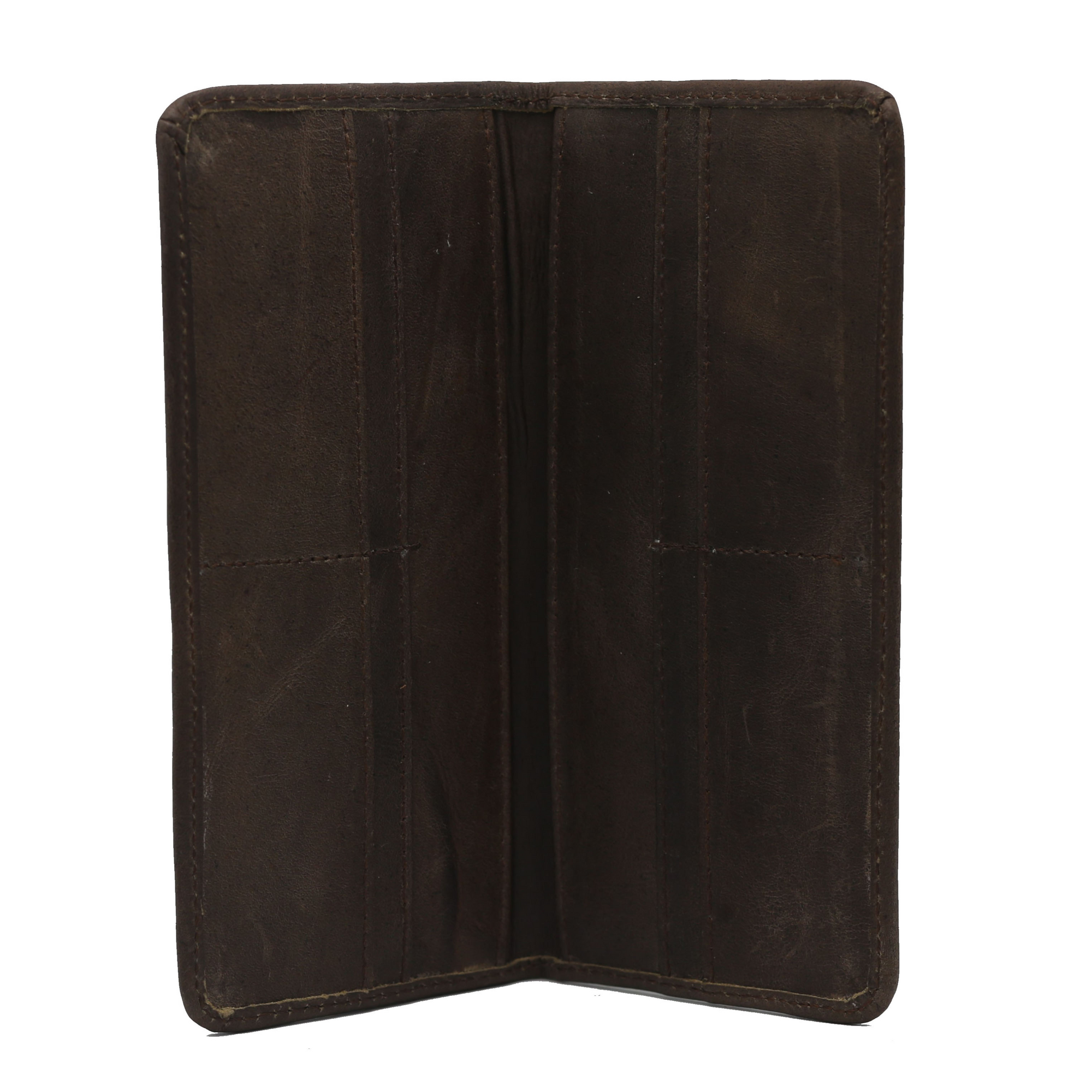 Chocolate Brown Waxed Wallet