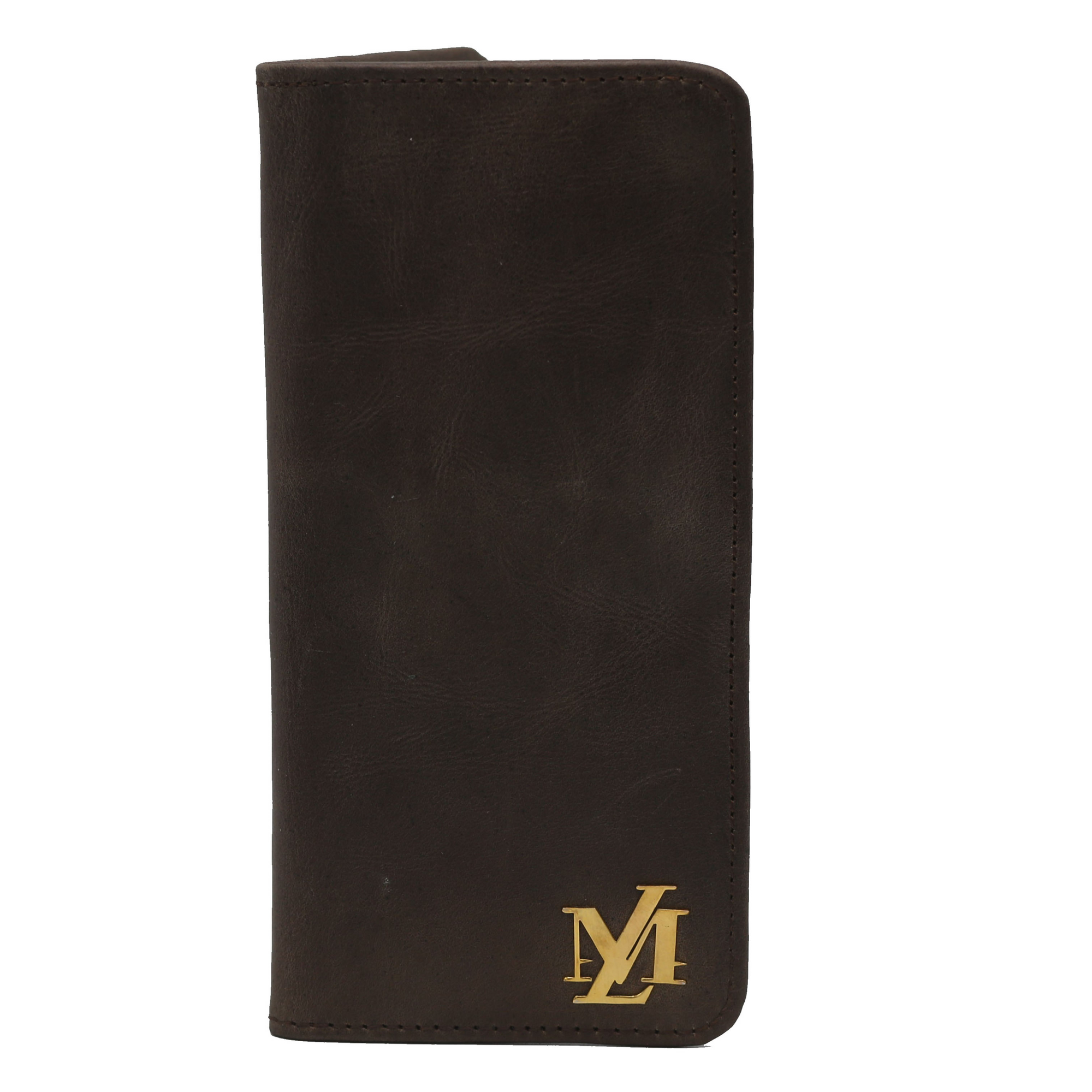 Chocolate Brown Waxed Wallet