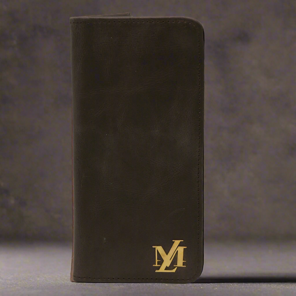 Chocolate Brown Waxed Wallet