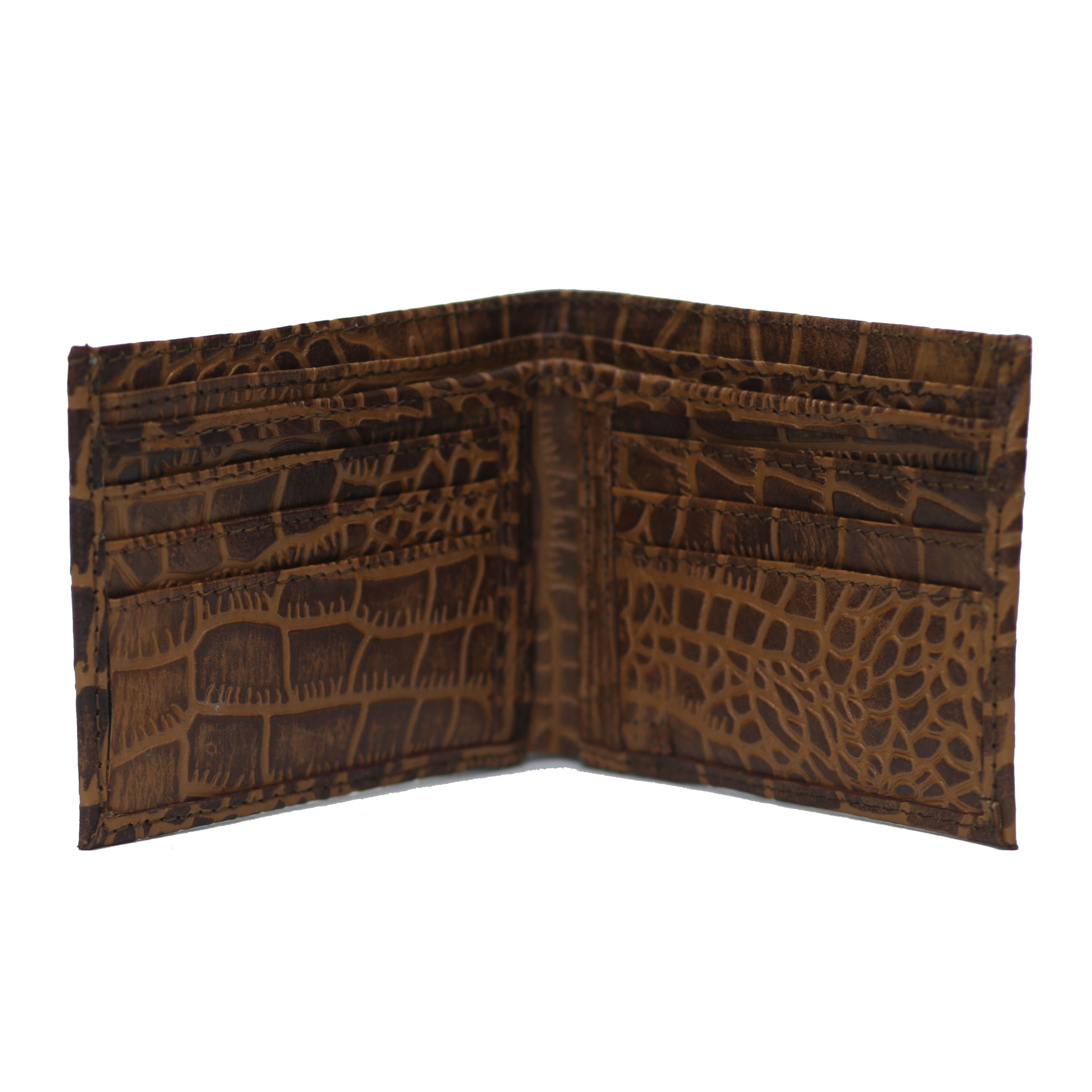 Conic and Black Waxed Crocodile