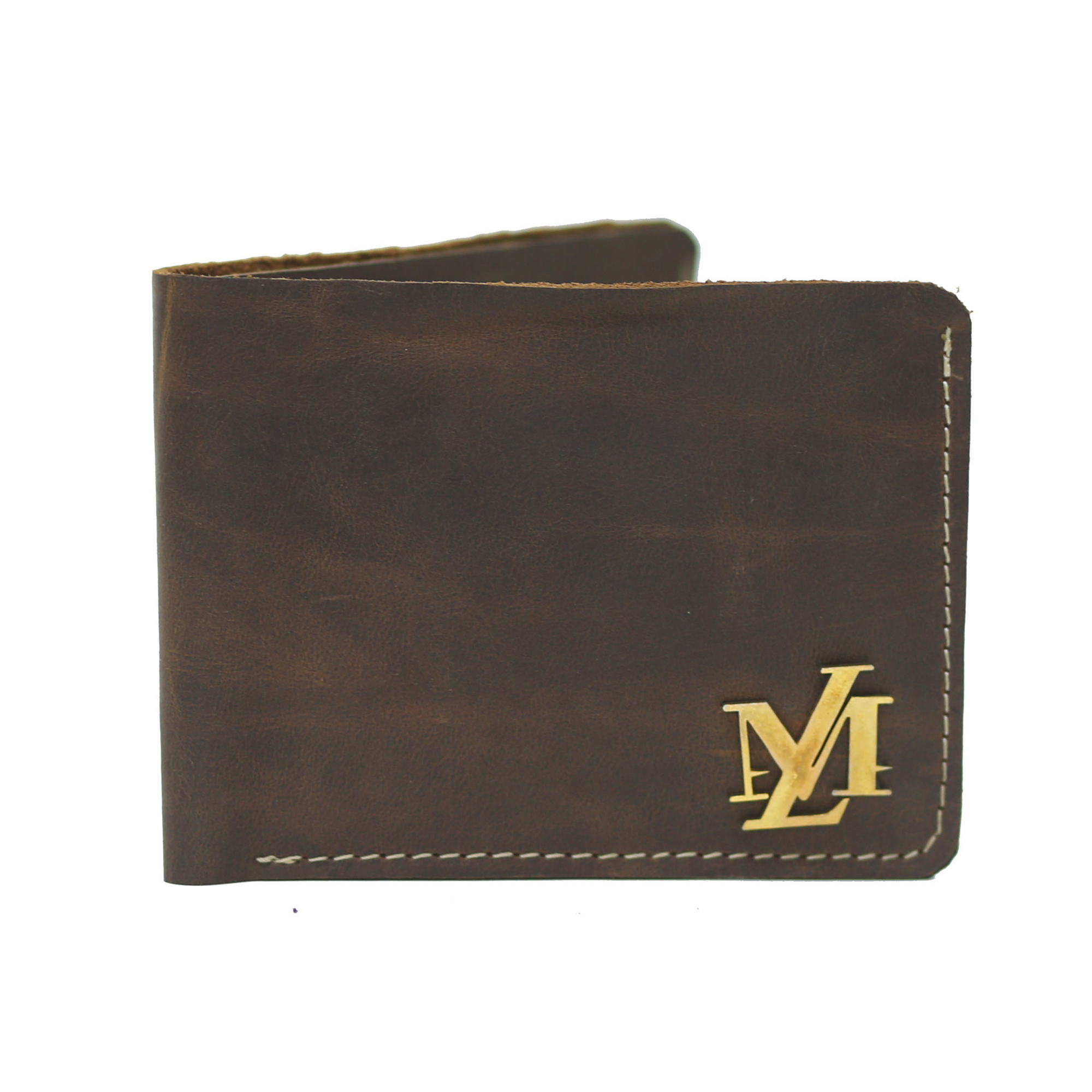 Dark Brown Waxed Wallet