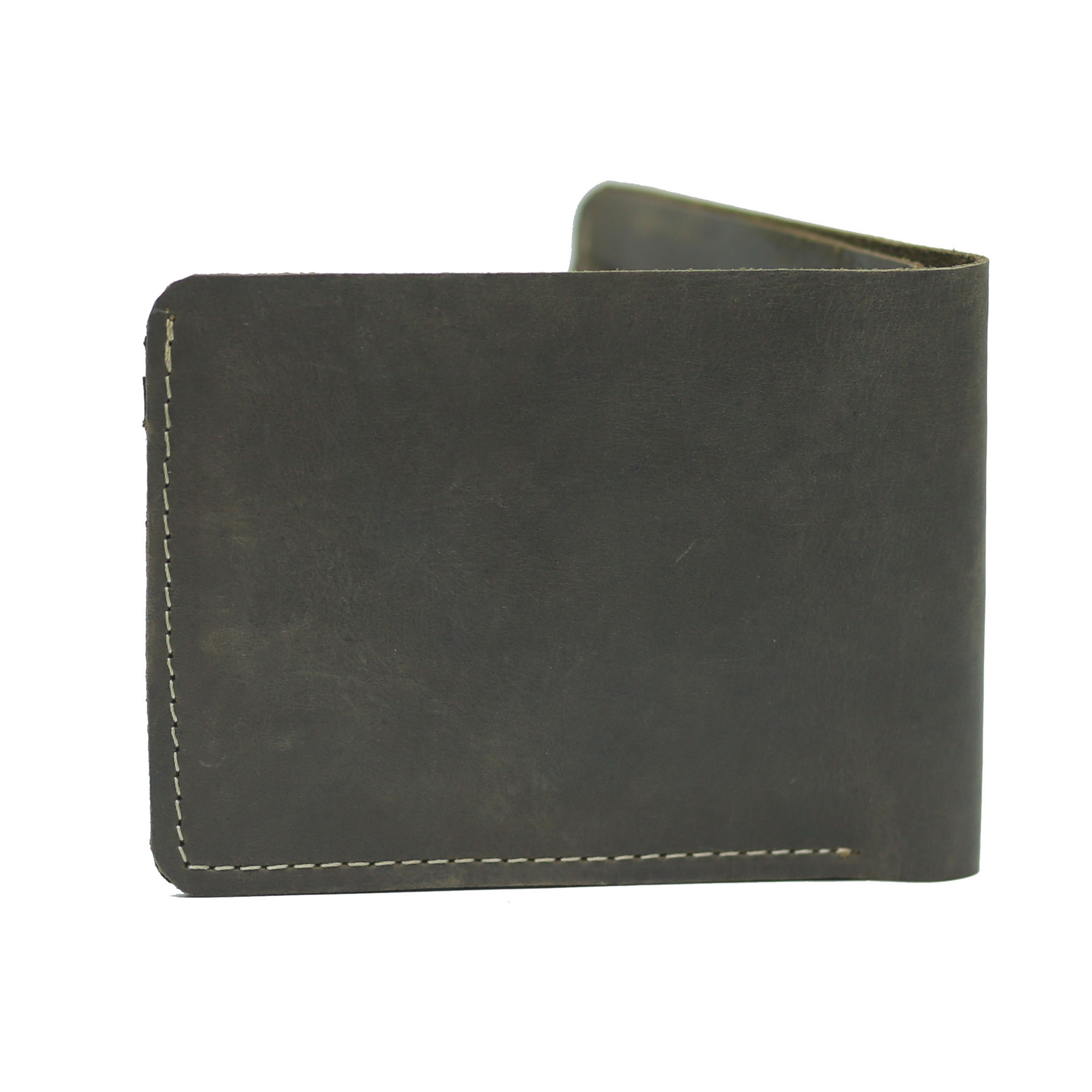 Dark Green Waxed Wallet