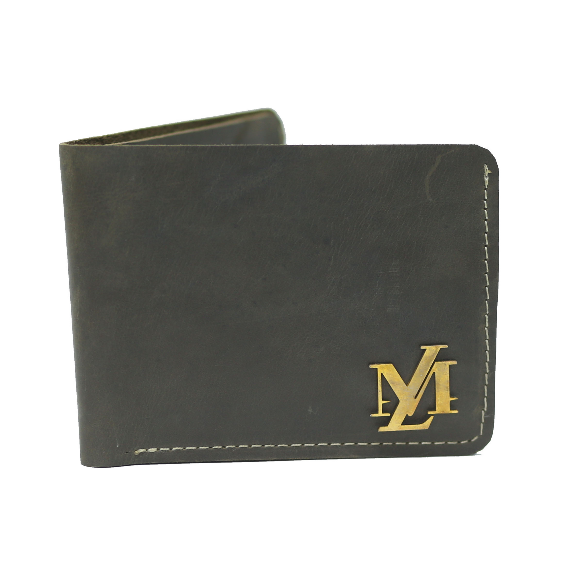 Dark Green Waxed Wallet