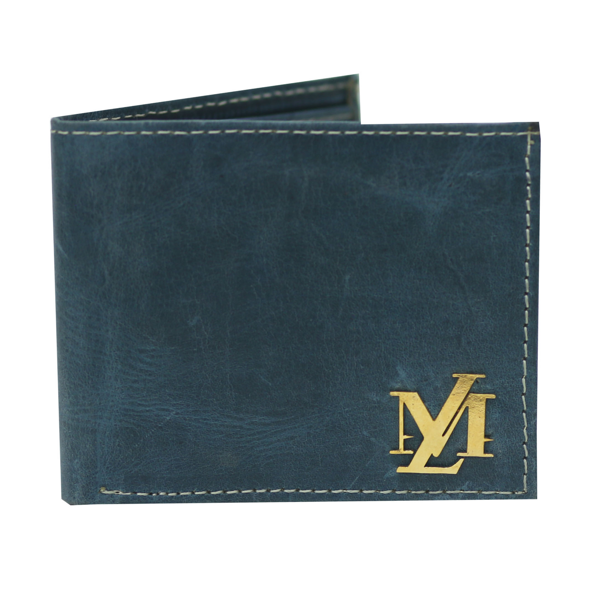 Dark Slate Waxed Pullup Wallet