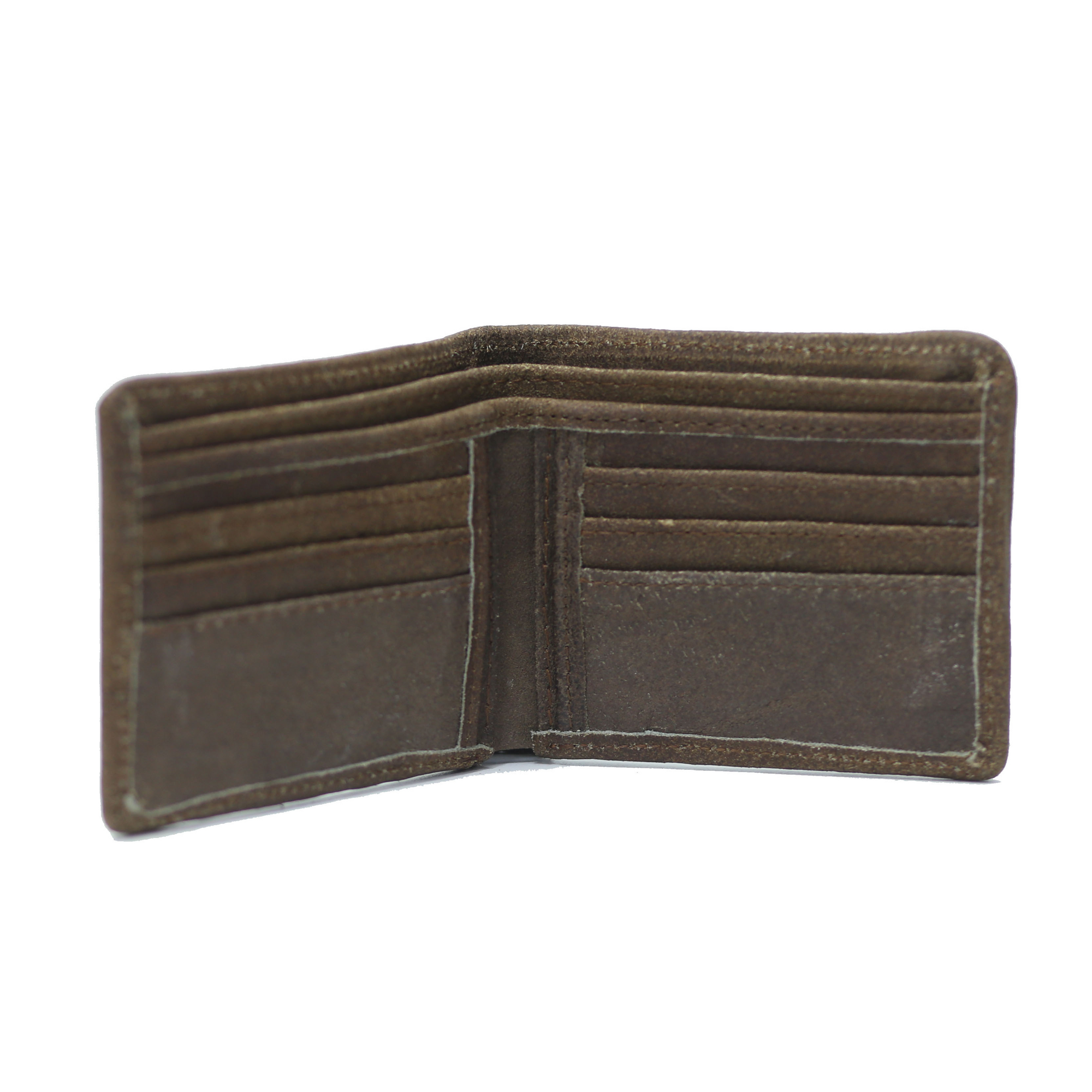 Dark brown Hair-On Wallet