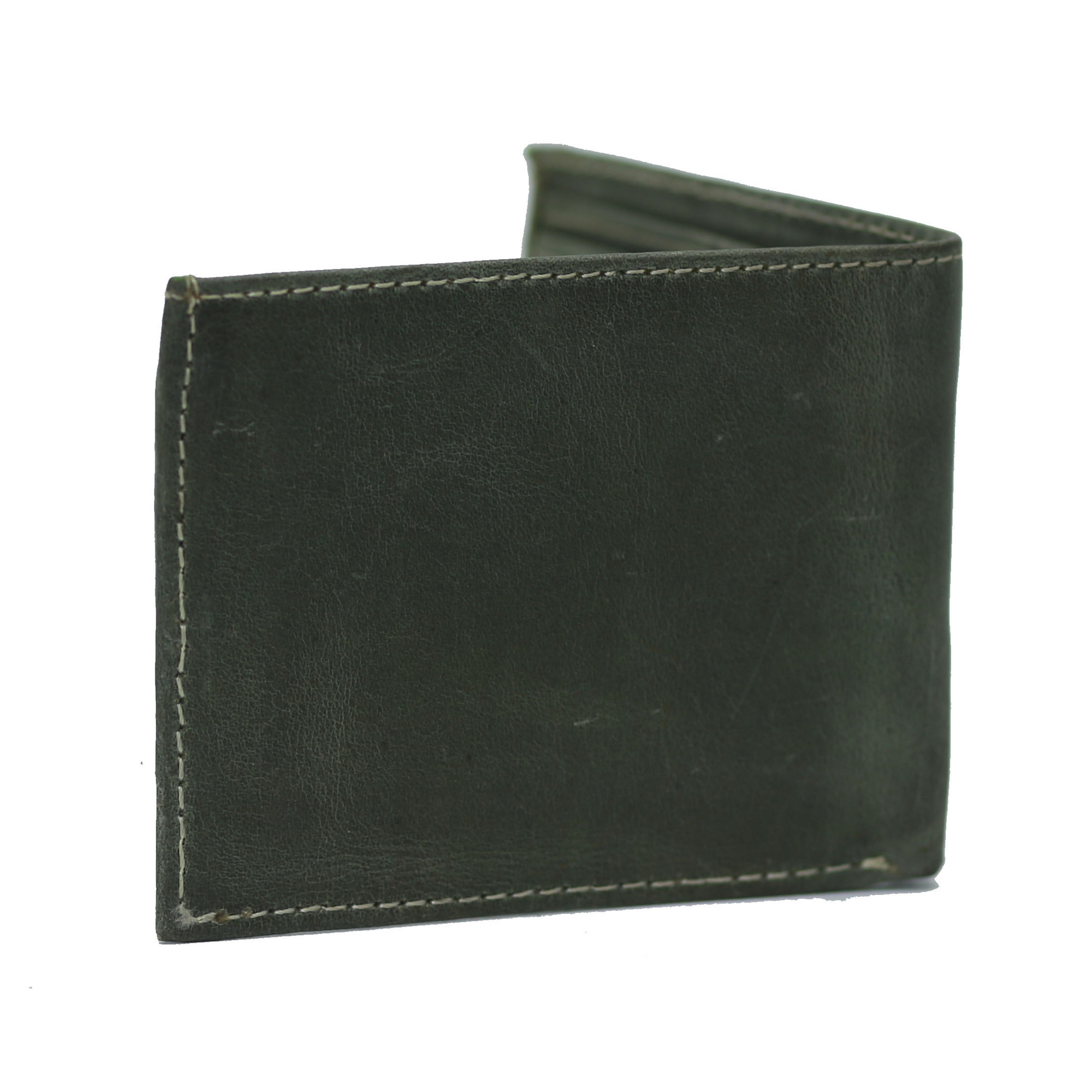 Dull Green with Black Waxed Pullup