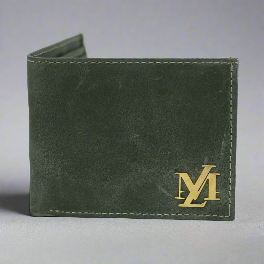 Dull Green with Black Waxed Pullup