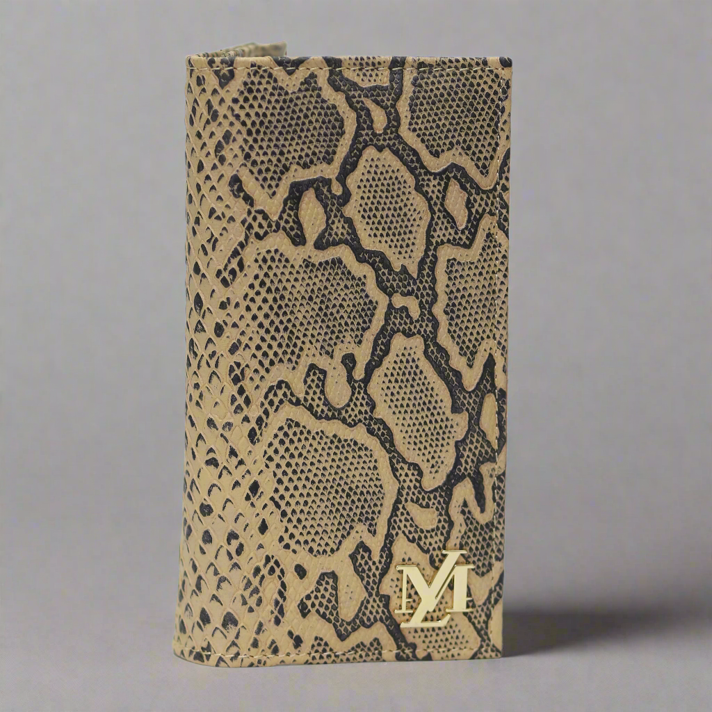 Dust CROCODILE Waxed Wallet