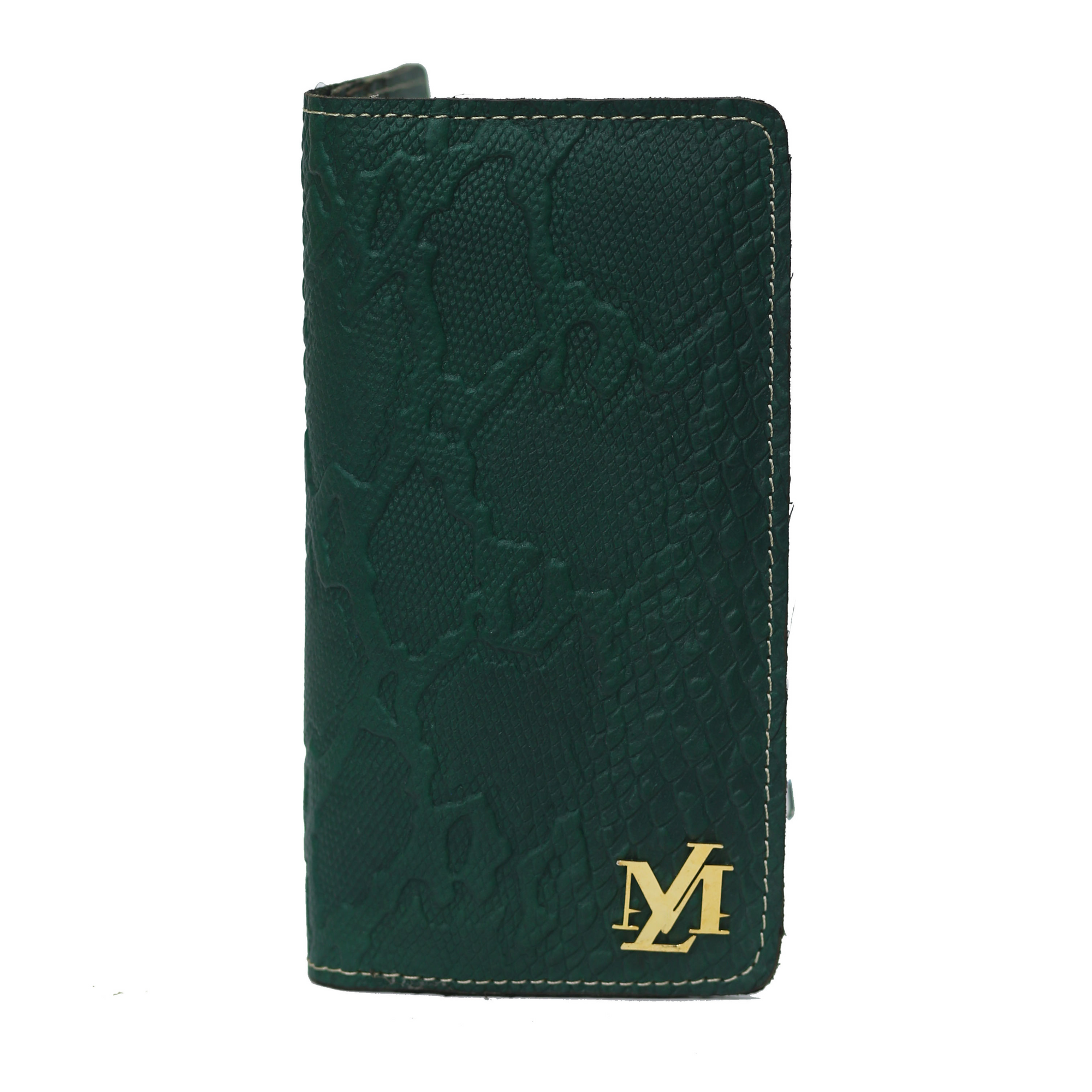 Green zipper Wallet