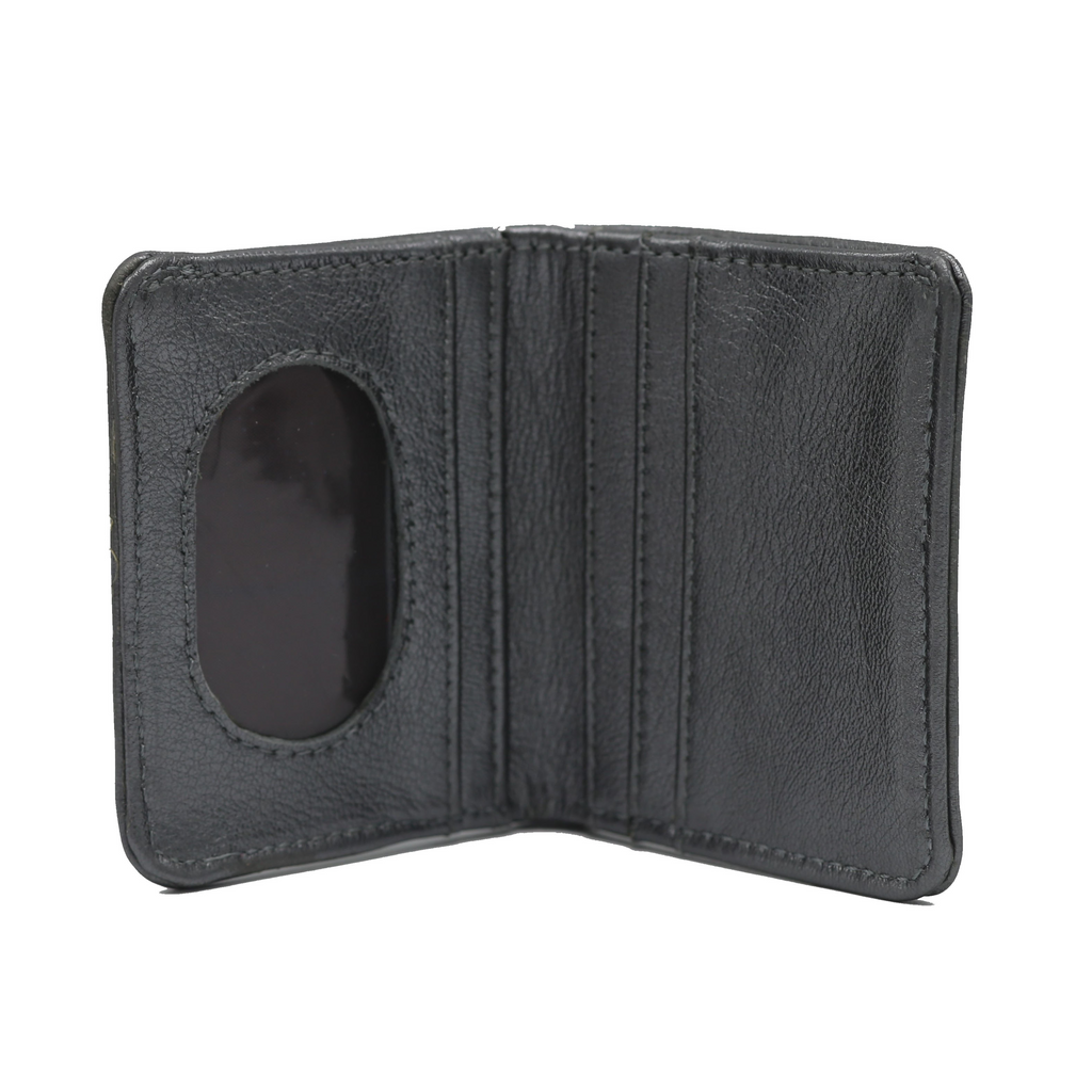 Grey Glitter Shine Mini Wallet