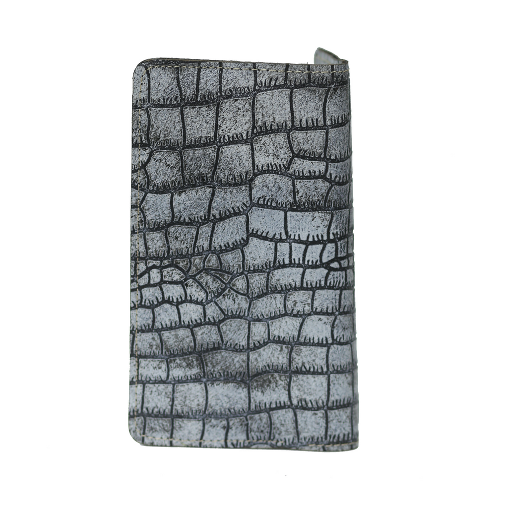 Grey zipper Wallet