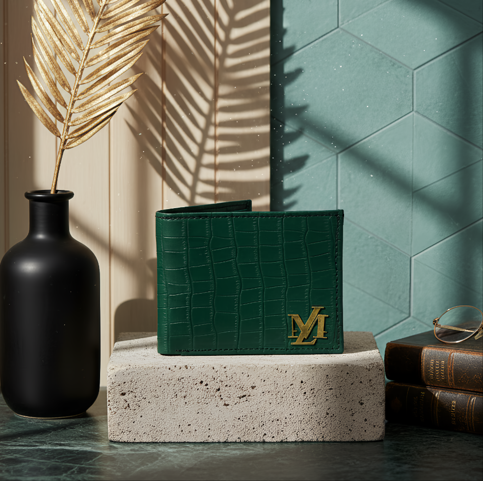 Gable Green Waxed Alligator