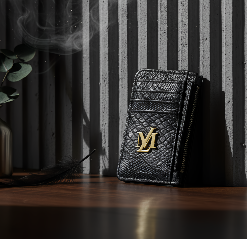 Python Card Holder Zipper