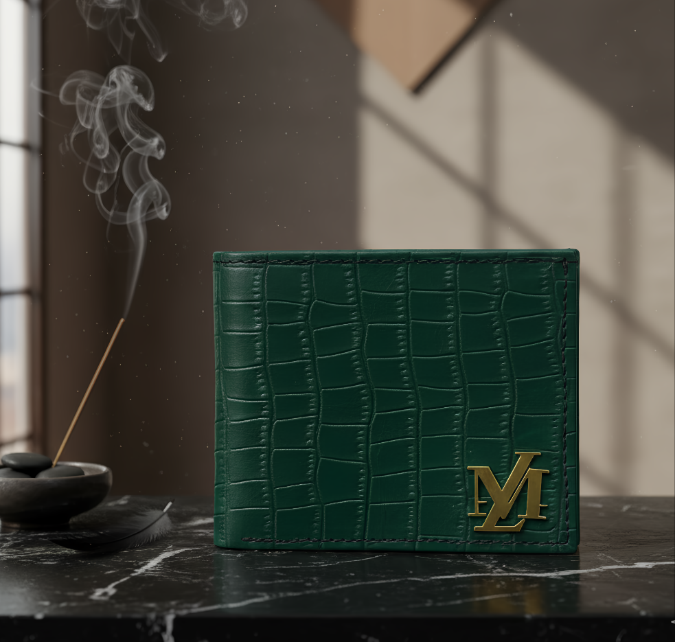 Gable Green Waxed Alligator