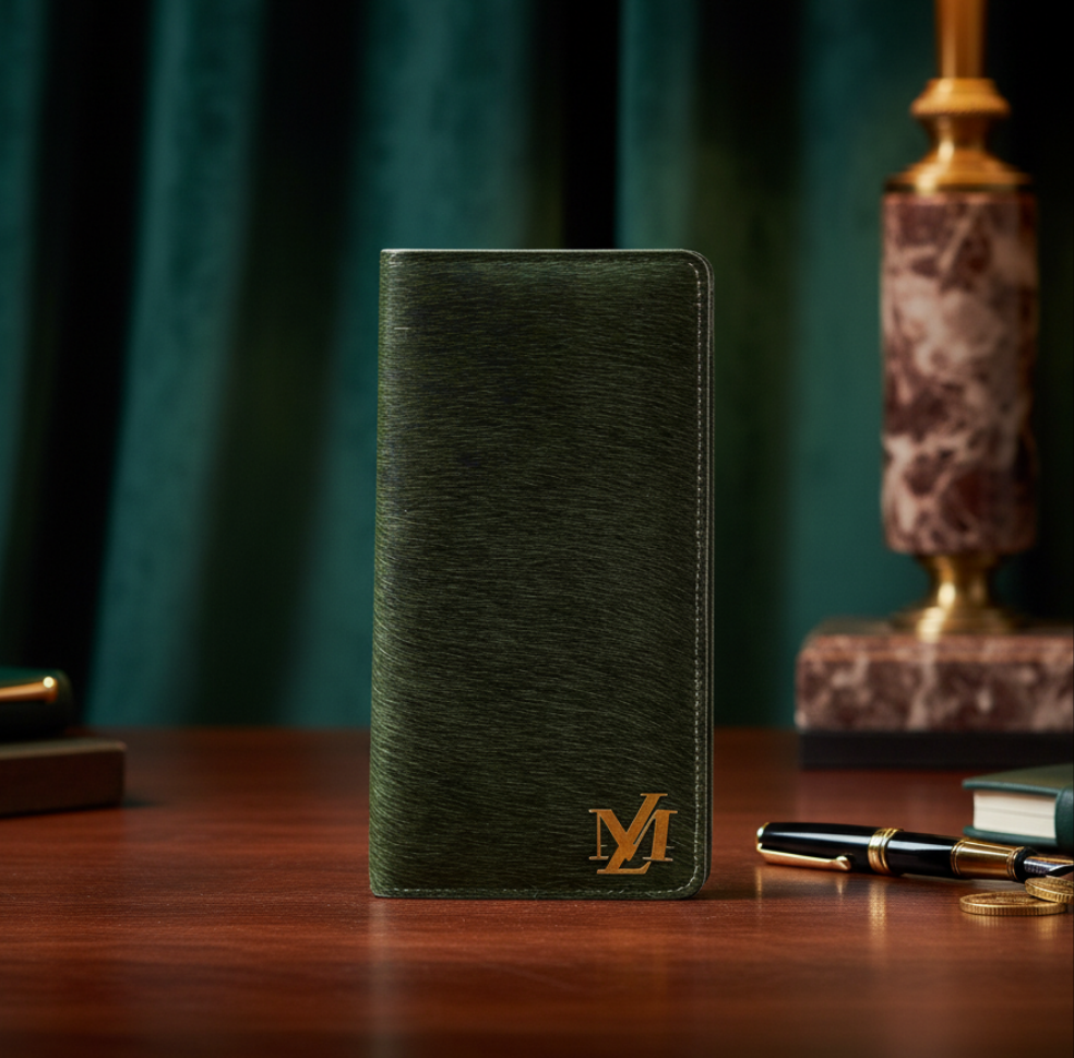 Green HAIR-ON WALLET