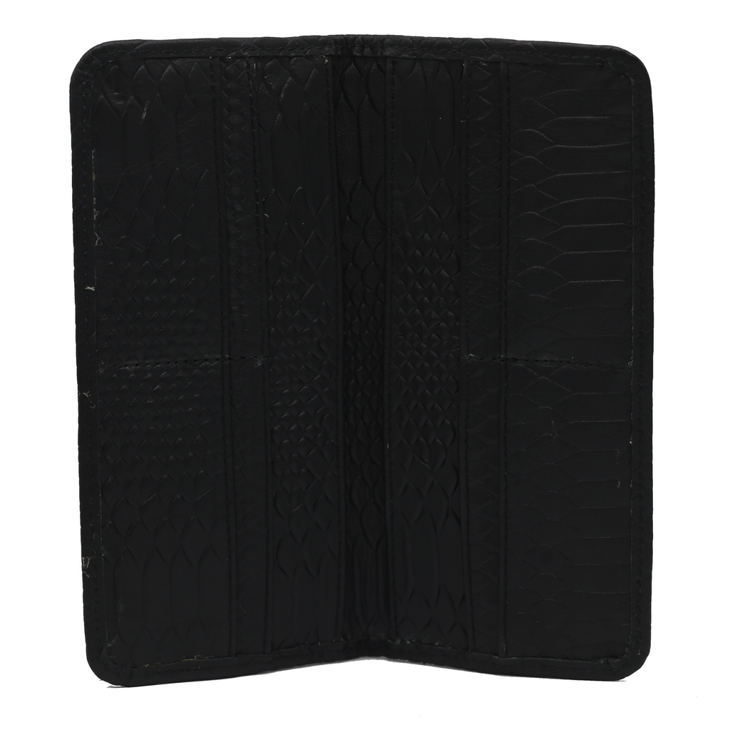 Jet Black Cobra Wallet