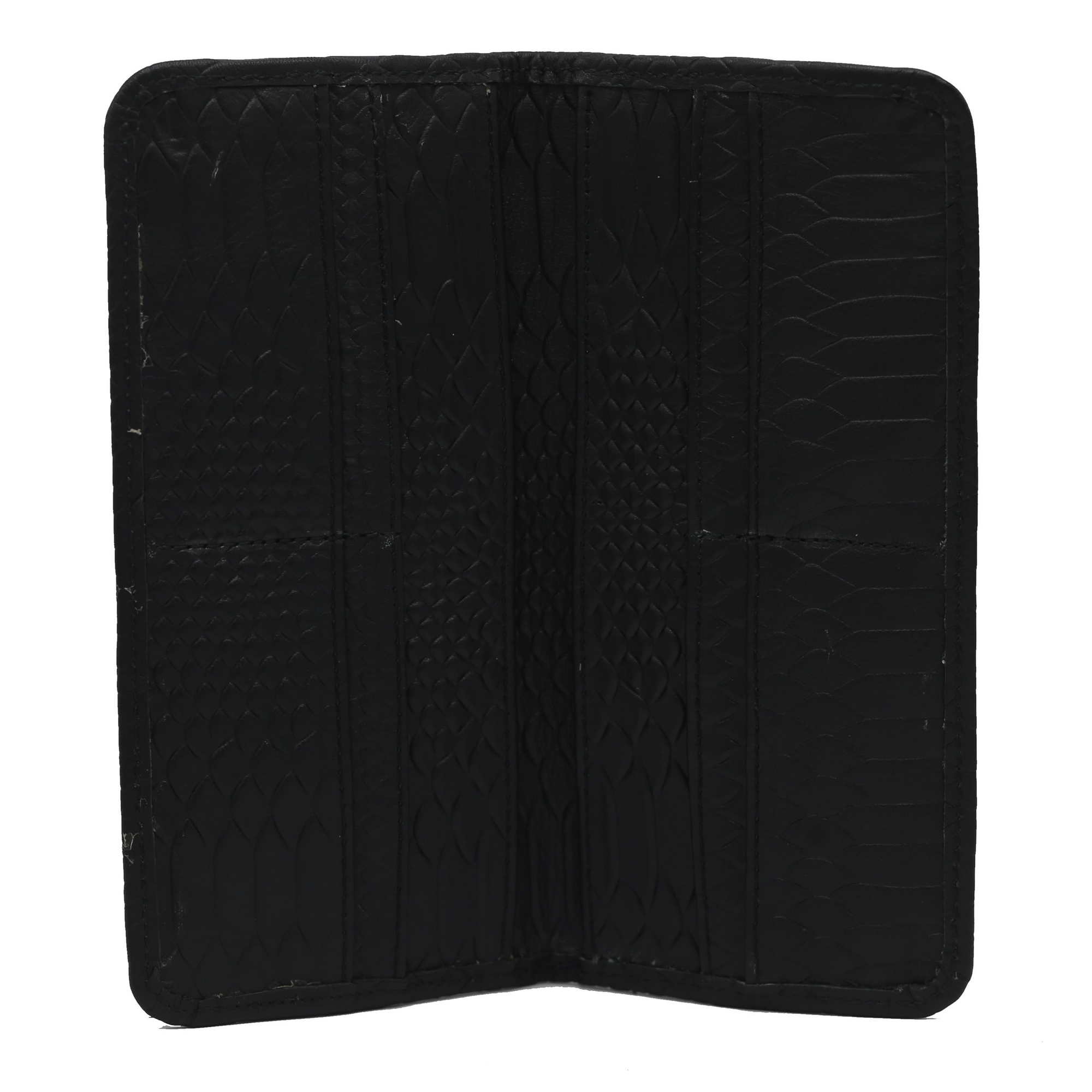 Jet Black Cobra Wallet