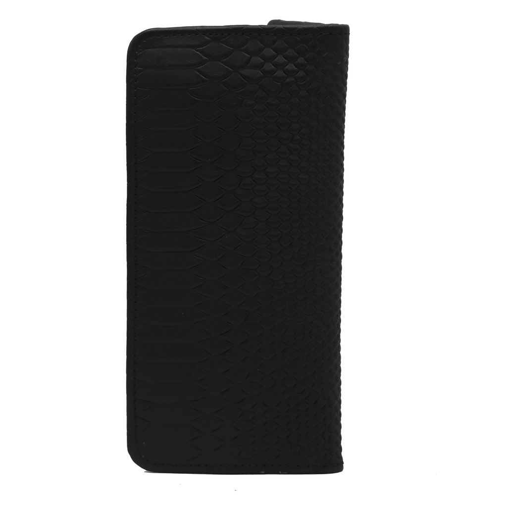 Jet Black Cobra Wallet