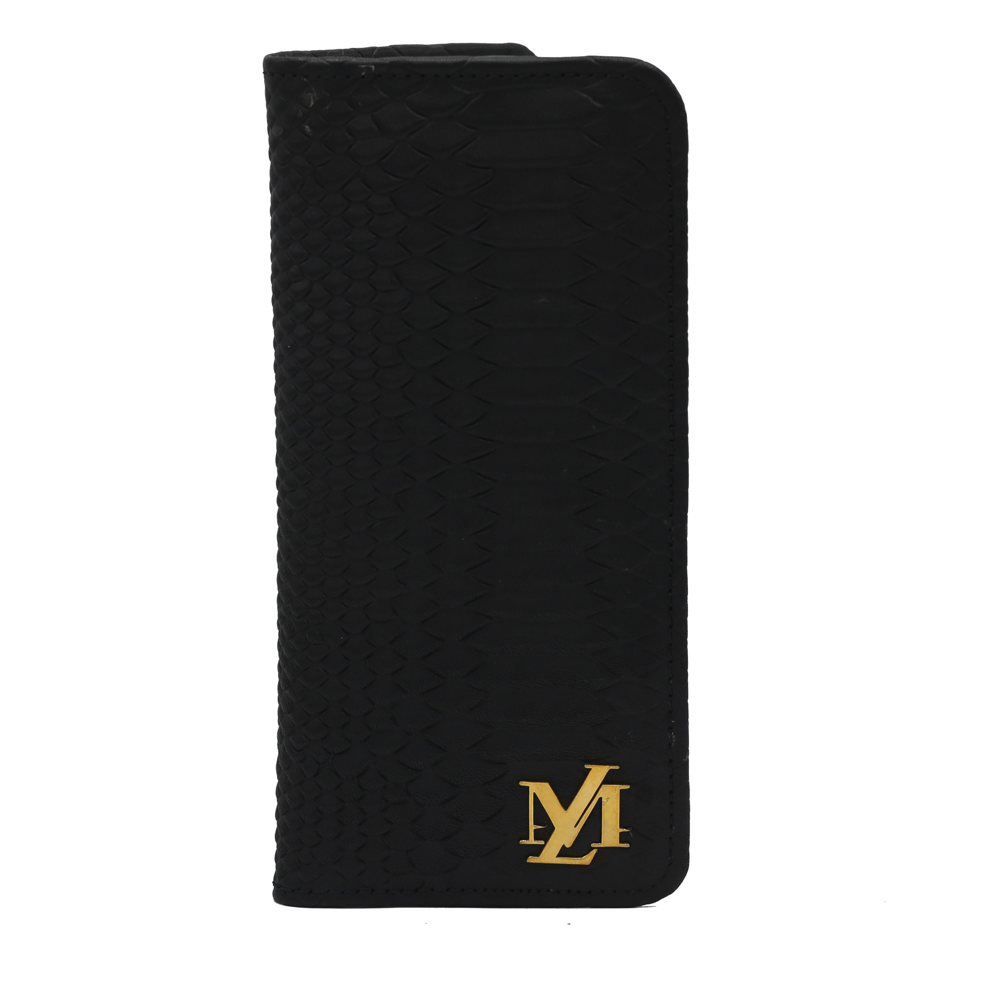 Jet Black Cobra Wallet