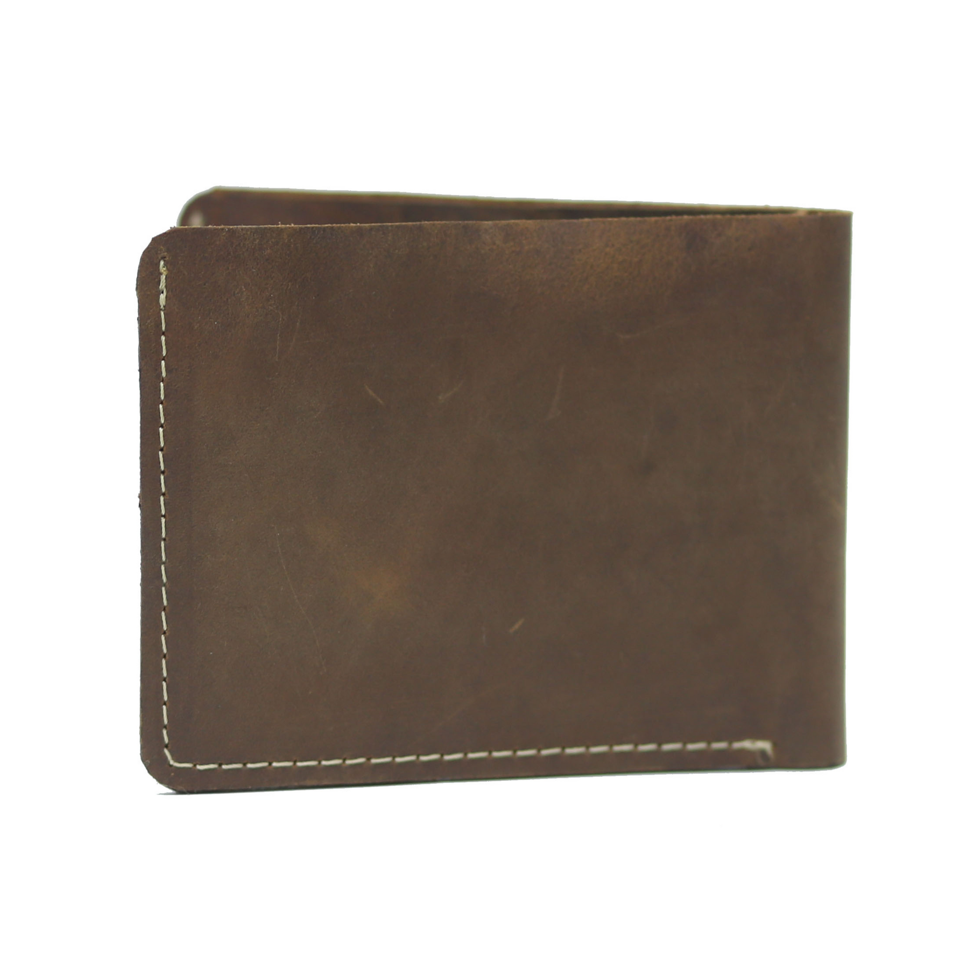 Light Brown Waxed Wallet