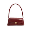 Retro Glossy Western Style Shoulder Bag