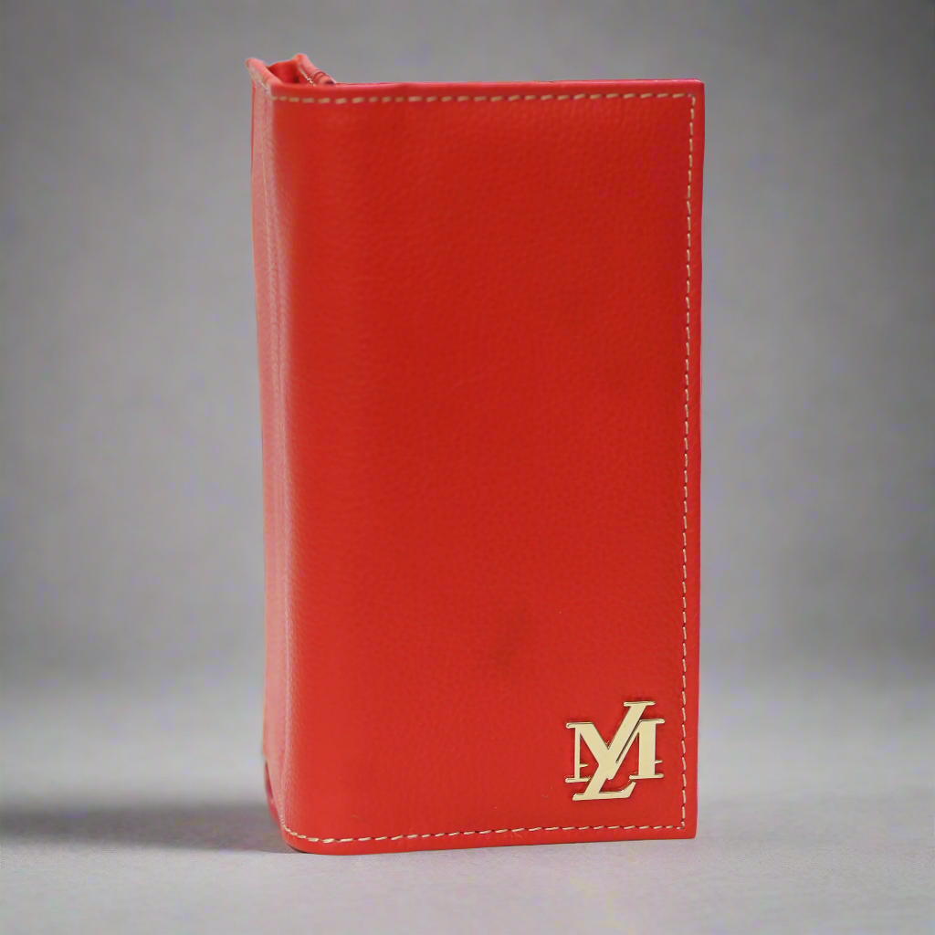 Red Waxed Wallet